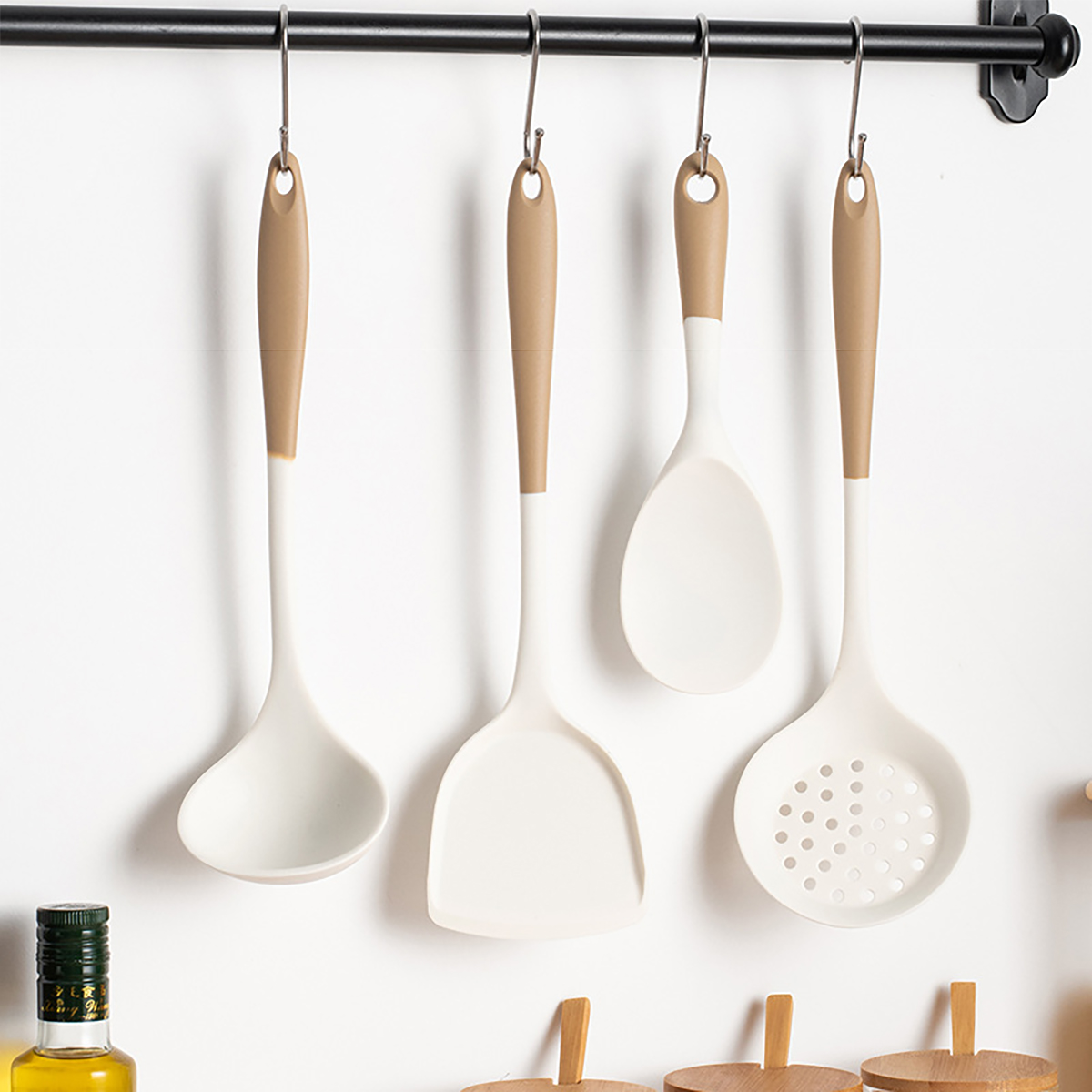 4pcs Silicone Kitchenware Uten - Home Cooking Cookbook review and price