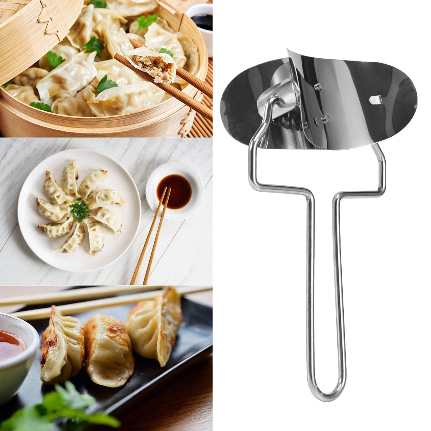ABKW-Dumplings Maker 8 Pcs, Pr - Gyoza Dumpling Maker review and price